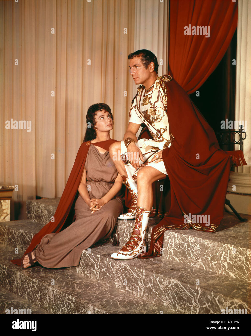 Spartacus Jahr: 1960 USA Laurence Olivier, Jean Simmons Regie: Stanley Kubrick Stockfoto