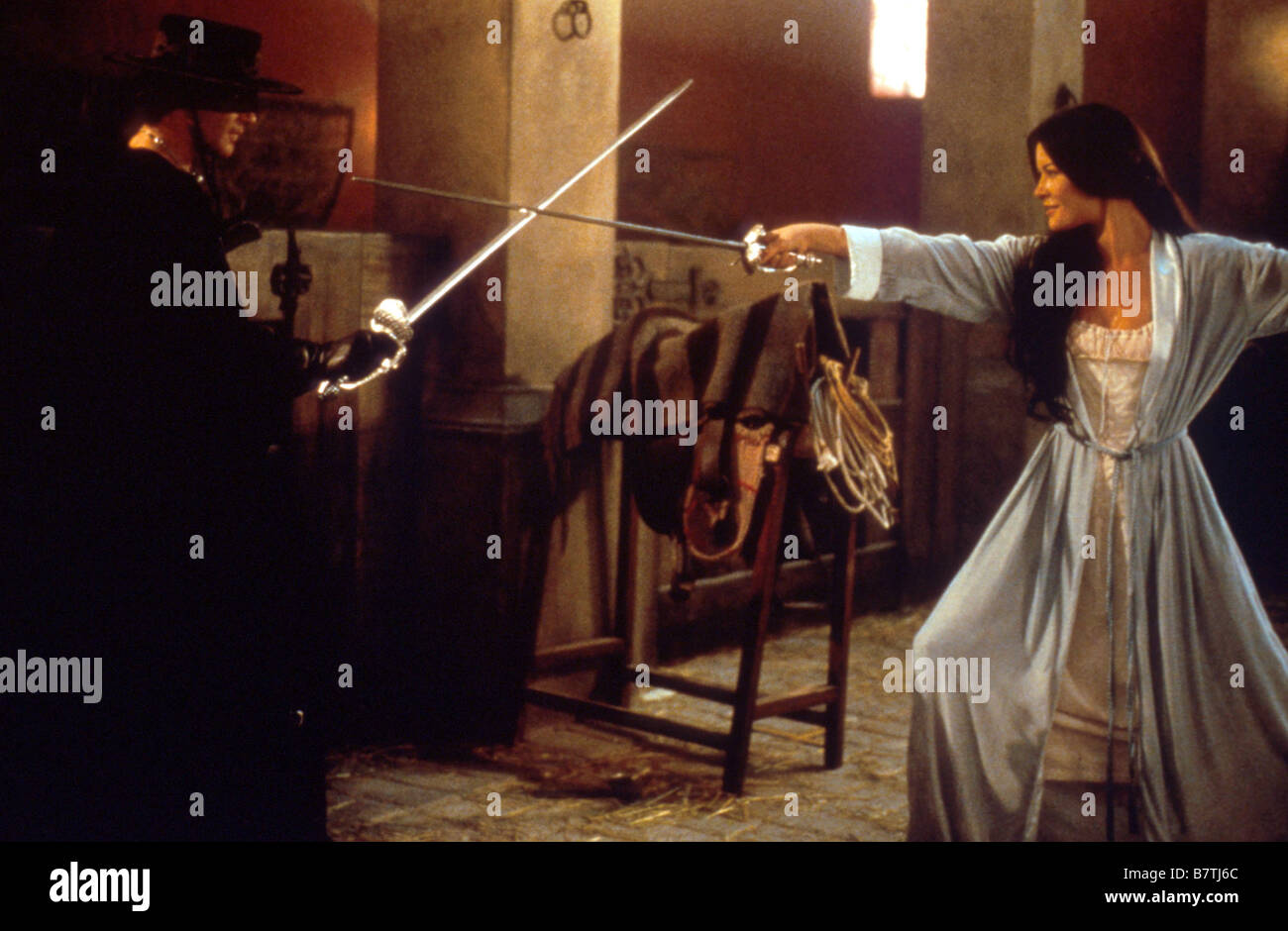 Die Maske des Zorro Jahr: 1998 USA Antonio Banderas, Catherine Zeta-Jones Regie: Martin Campbell Stockfoto