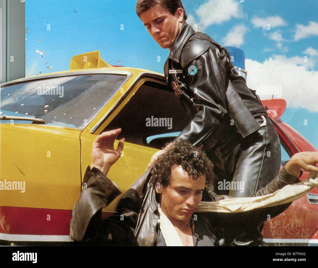 Mad Max Jahr: 1979 - Australien Mel Gibson, Tim Burns Regie: George Miller Stockfoto