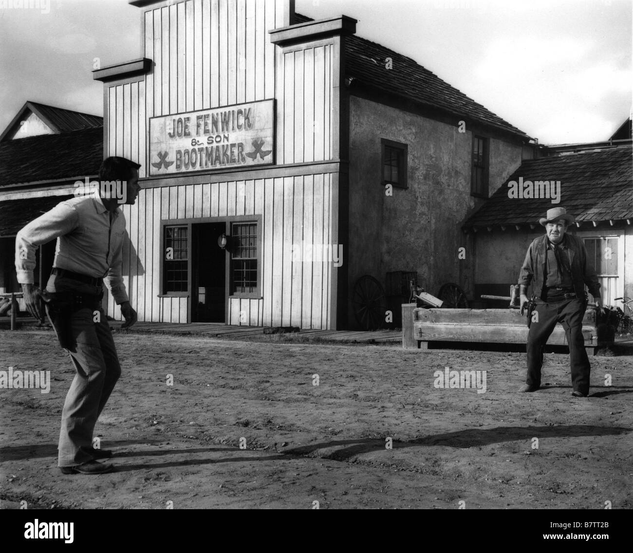 La Première balle Di die schnellste Gewehr am Leben Jahr: 1956 USA Glenn Ford, Broderick Crawford USA: 1956 Regisseur: Russell Rouse Stockfoto