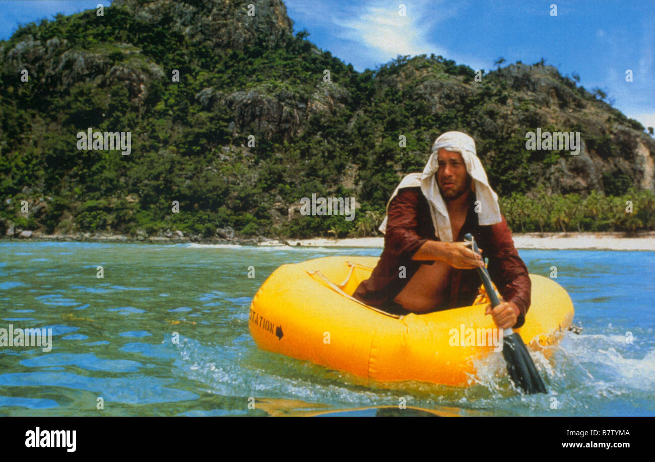 Seul au monde Cast away Jahr: 2000 USA Tom Hanks Regie: Robert Zemeckis Stockfoto