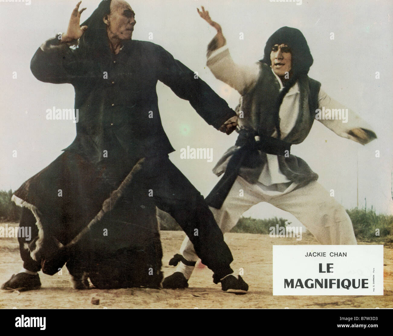 Jackie Chan, le magnifique Sie hao Ba bu/Schlange und Kran Shaolin-kampfkünste Jahr: 1978 - hong kong Jackie Chan Regie: Chan Chi-Hwa Stockfoto