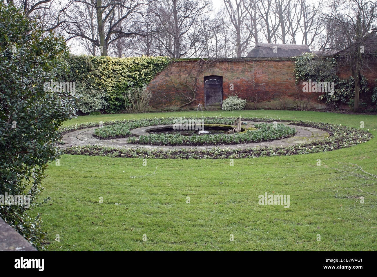 Ziergarten Stockfoto