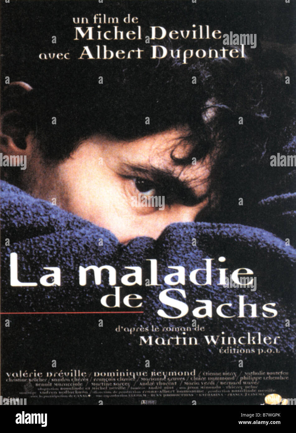 La Maladie de Sachs Jahr 1999France Affiche, Poster Albert Dupontel