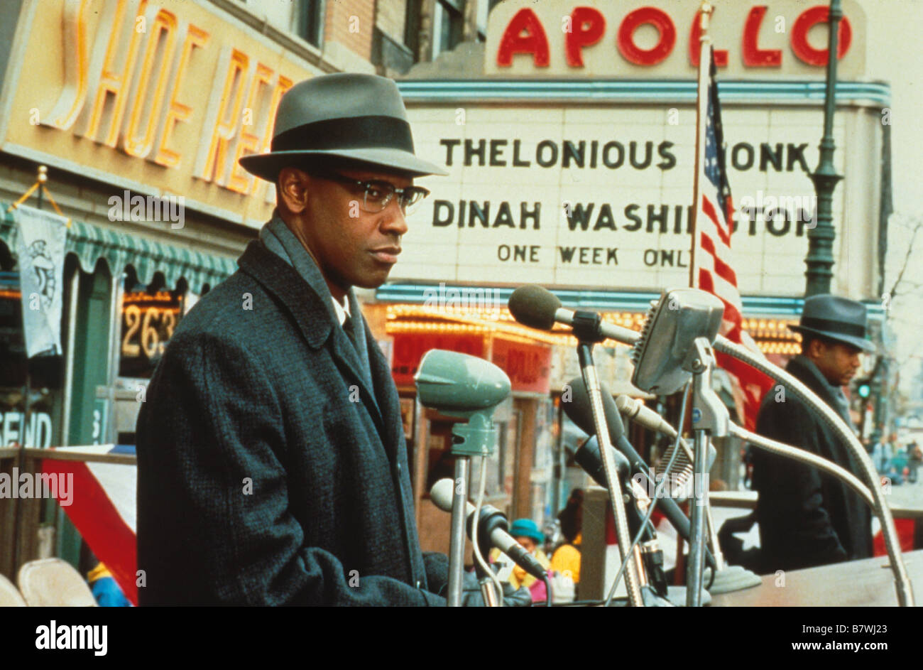 Malcolm X Jahr: 1992 USA Denzel Washington Regie: Spike Lee Stockfoto