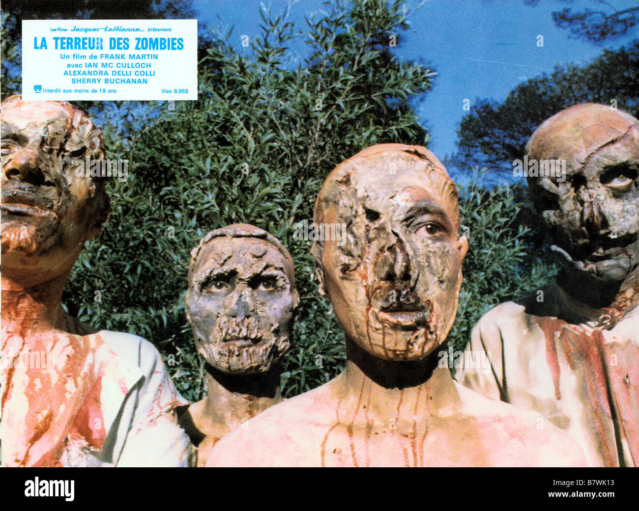 Terreur des Zombies Zombi Holocaust Jahr: 1980 - Italien Regie: Marino Girolami Stockfoto