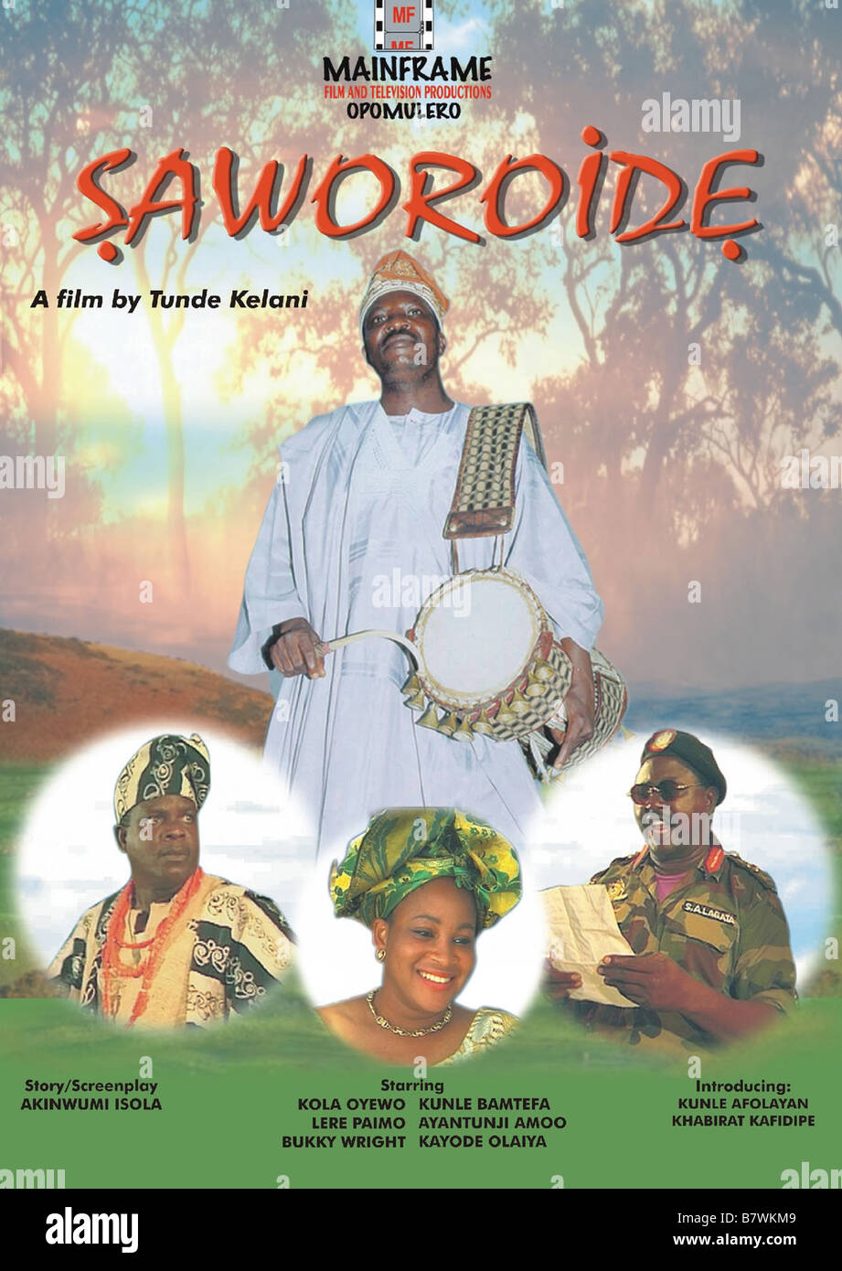 Saworoide SAWOROIDE Jahr: 1999-nigéria AFFICHE, Poster realizateur Xarume Kelani Nigeria 1999 Stockfoto