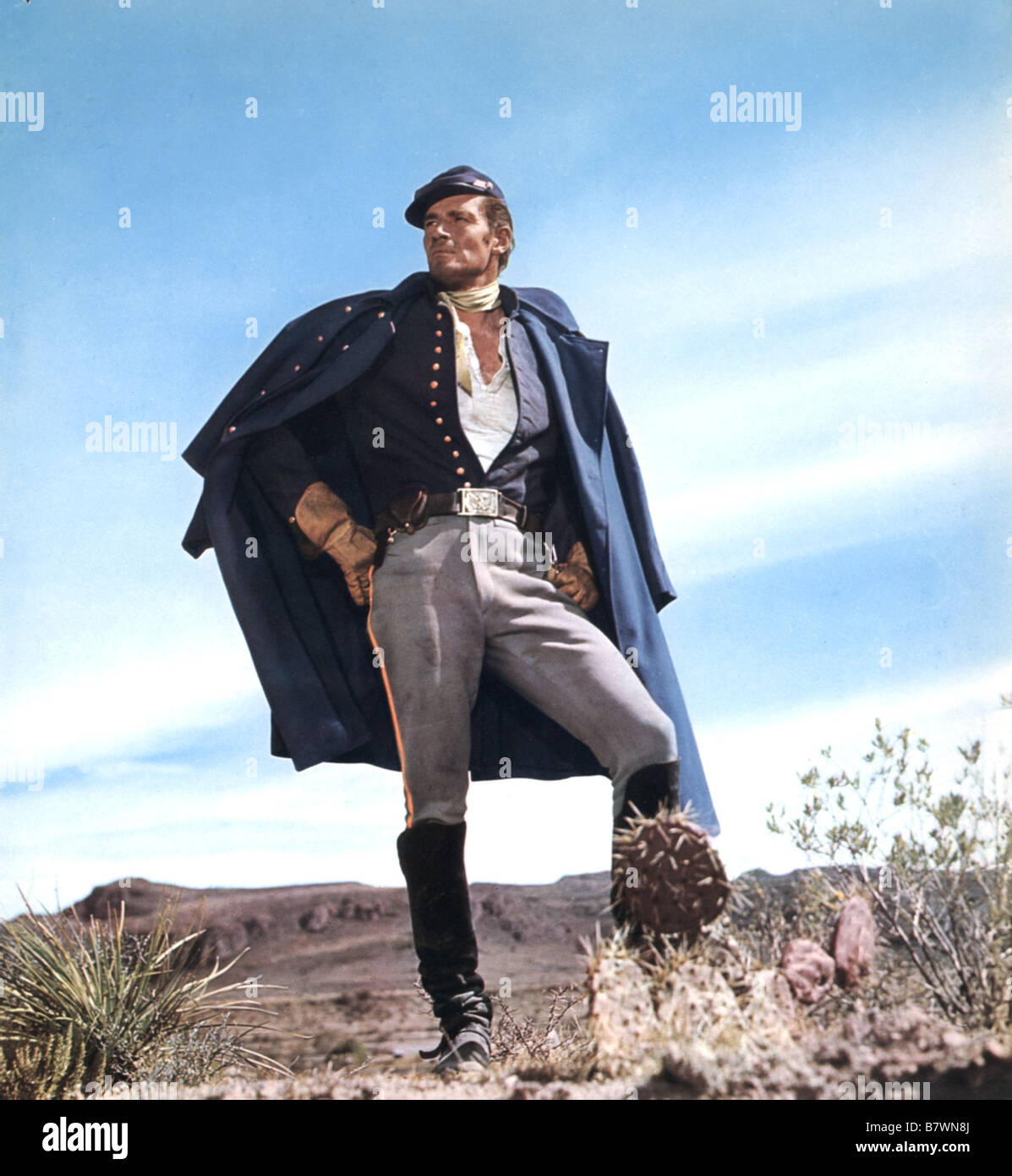 Major Dundee Jahr: 1965 USA Charlton Heston, Regie: Sam Peckinpah Stockfoto