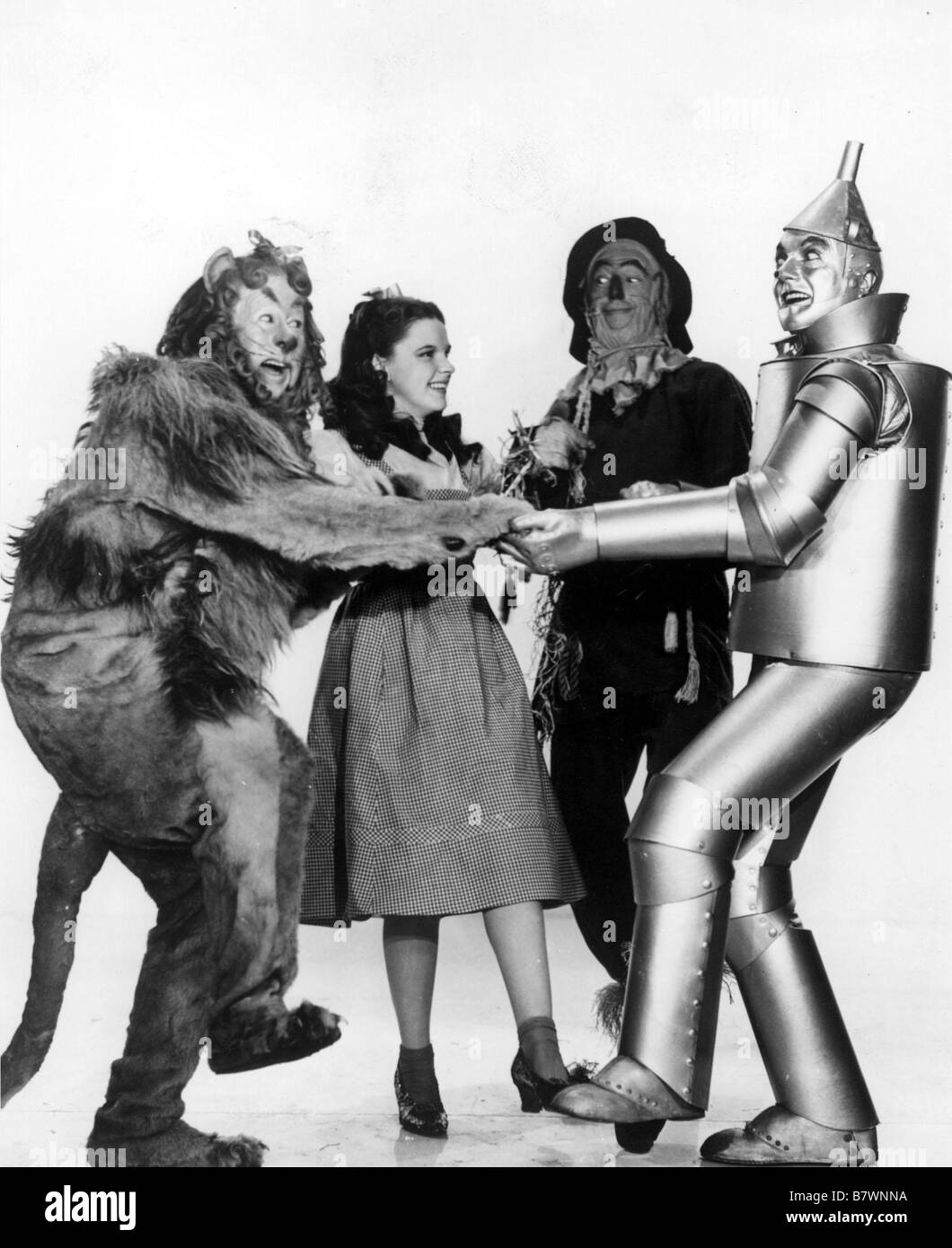 Der Zauberer von Oz Jahr: 1939 USA Bert Lahr, Judy Garland, Ray Bolger, Jack Haley, Regie: Victor Fleming Stockfoto