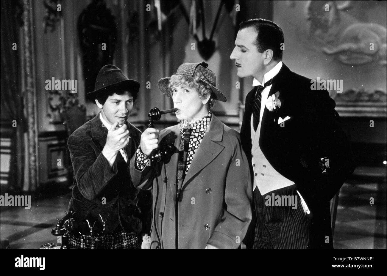 Duck Soup Jahr: 1933 USA Harpo Marx, Chico Marx, Louis Calhern Regie: Leo McCarey Stockfoto