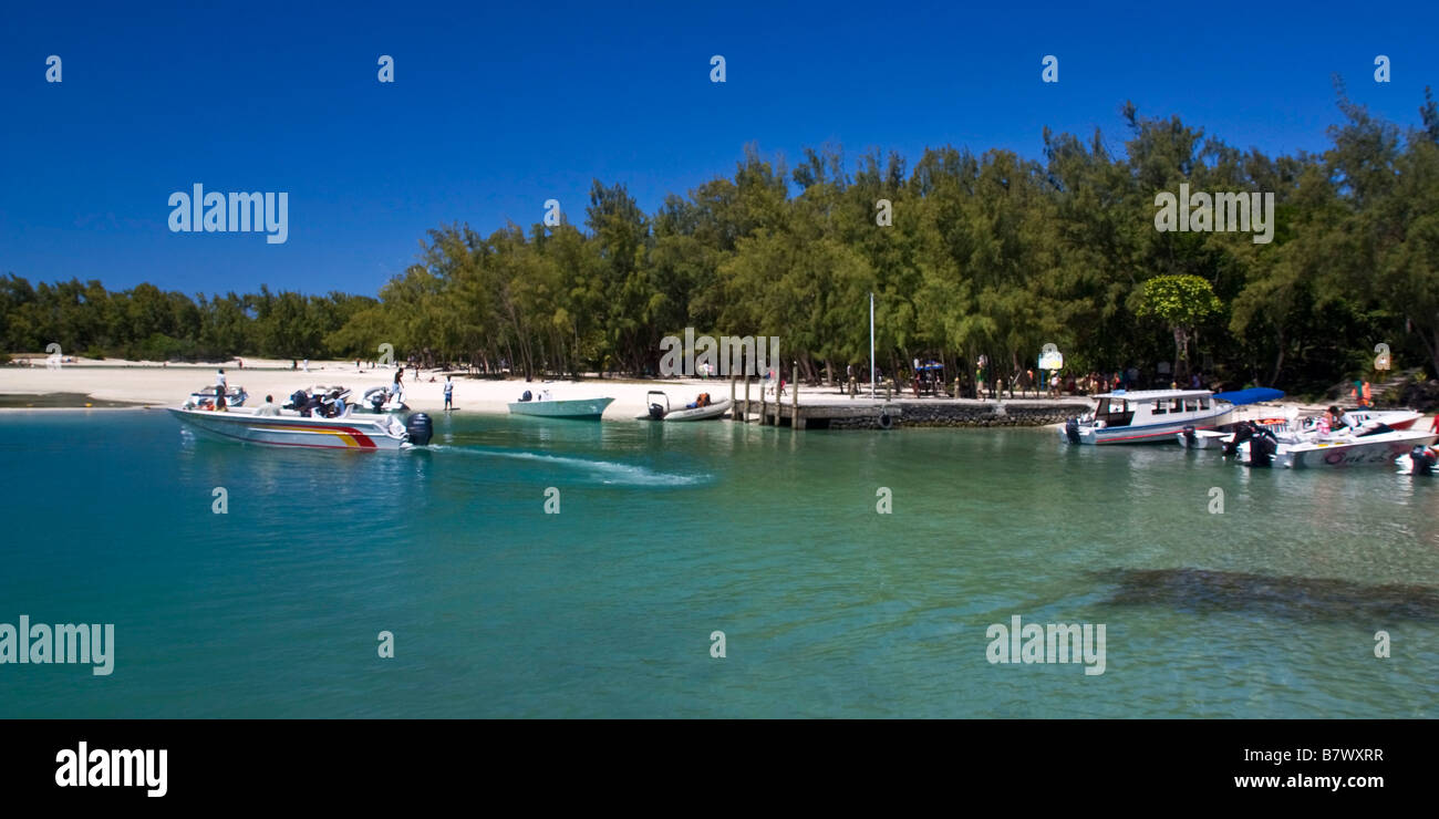 Ile Aux Cerf Mauritius Indischer Ozean Afrika Stockfoto