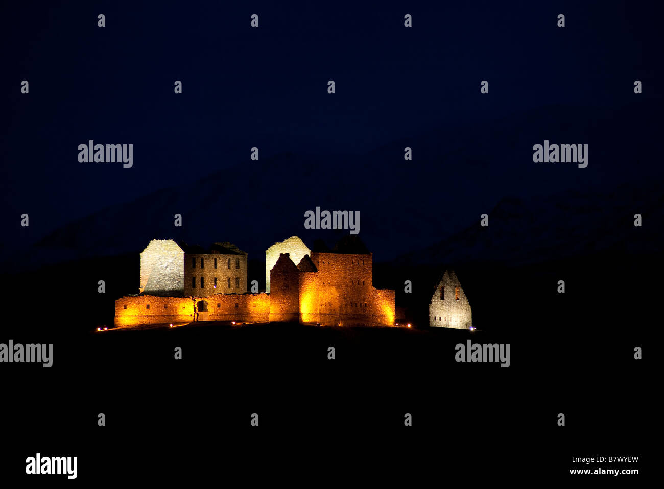 Ruthven Barracks, Kingussie, Schottland Stockfoto