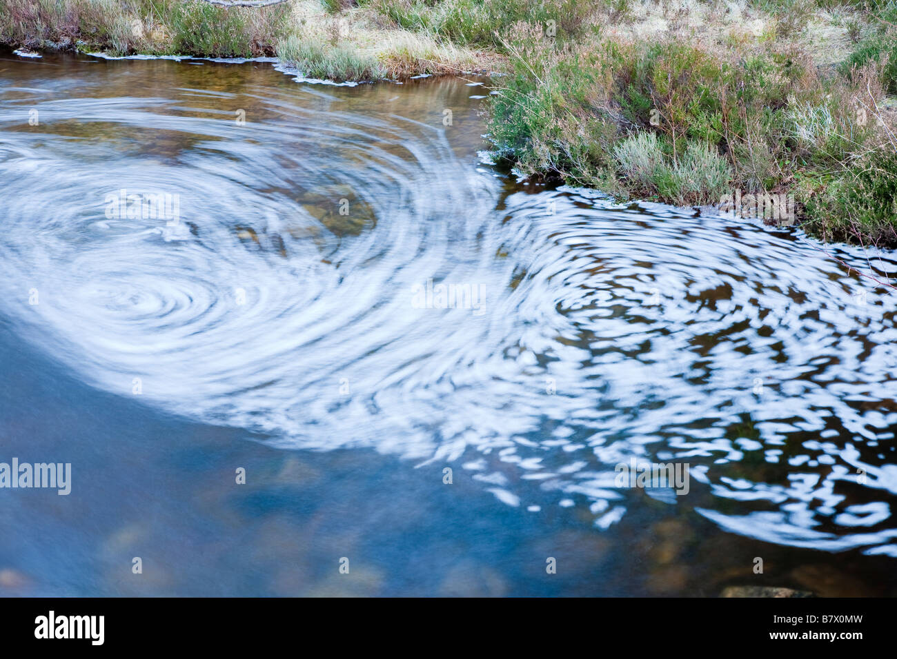 Wasser-Muster Stockfoto