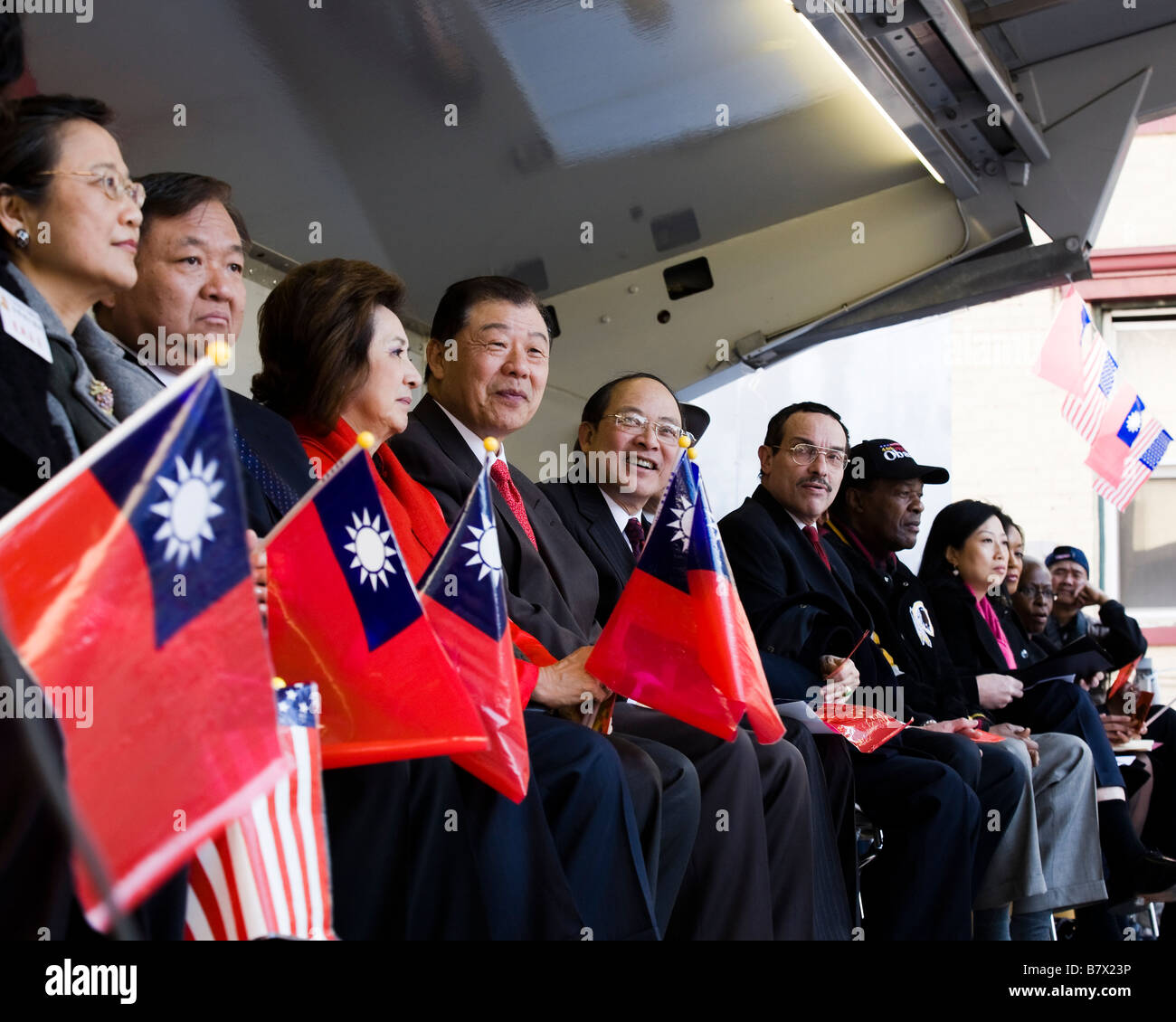 Chinesische Würdenträger von Washington DC Stockfoto