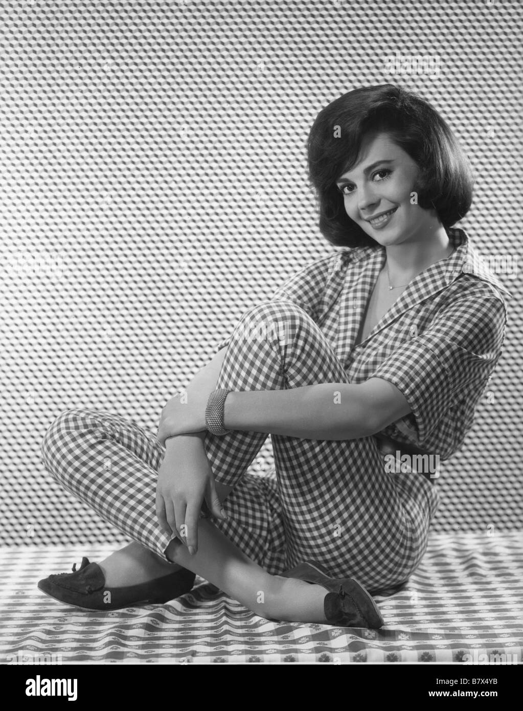 Natalie Wood Ca 1956 Stockfoto
