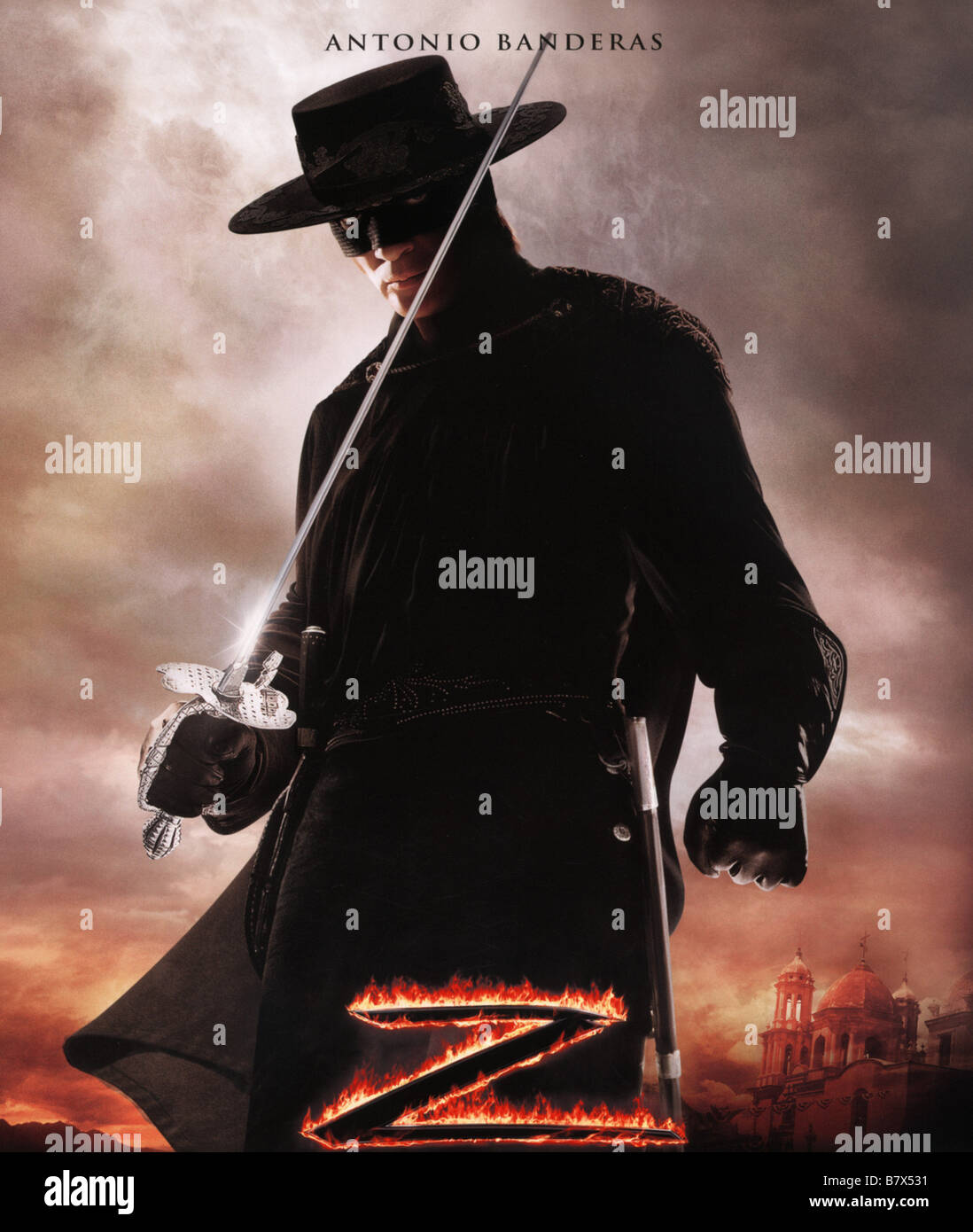 Die Legende des Zorro Jahr: 2005 USA Antonio Banderas Regie: Martin Campbell Film Poster Stockfoto