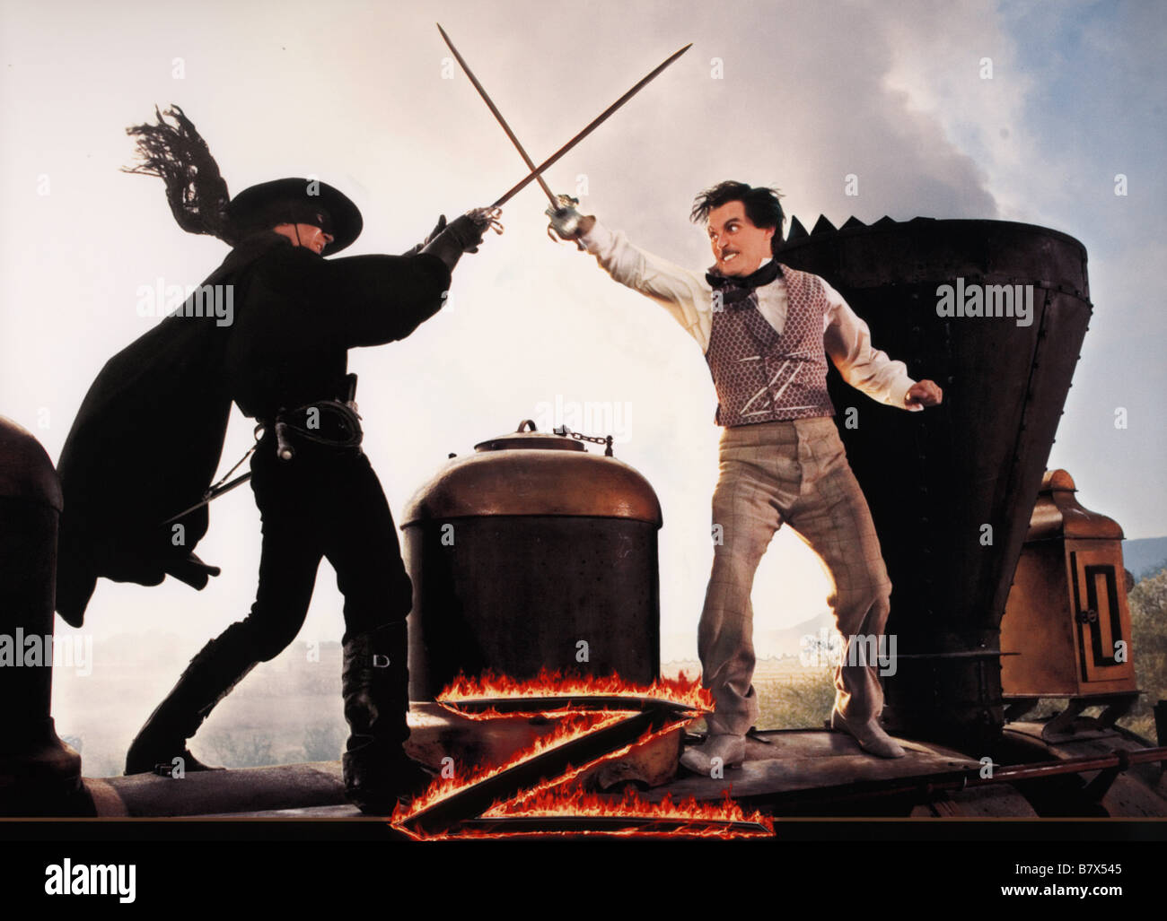 Die Legende des Zorro Jahr: 2005 USA Antonio Banderas, Pedro Armendáriz Jr. Regie: Martin Campbell Stockfoto