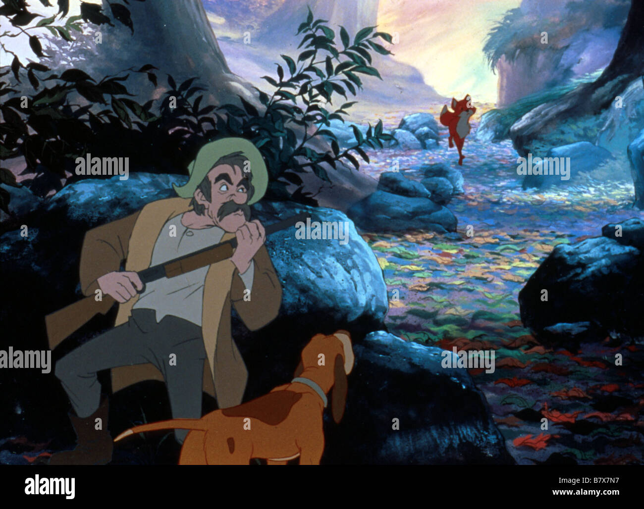 Ted Berman Rox et Rouky der Fuchs und der Hund Jahr: 1981 - Animation Produktion ...