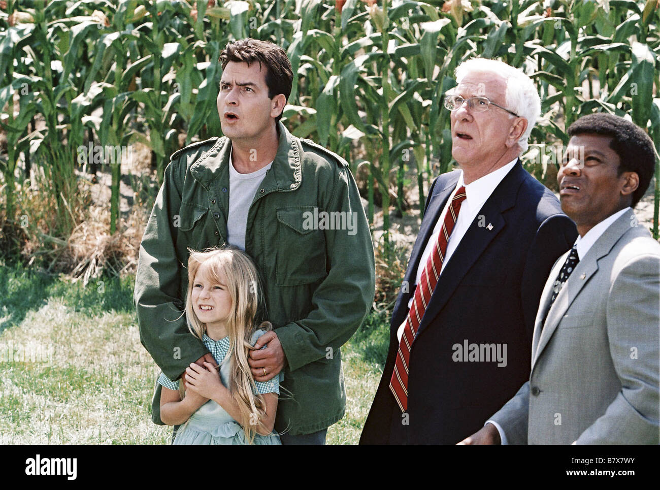 Scary Movie 3 Jahr: 2003 USA Charlie Sheen, Leslie Nielsen Regisseur: David Zucker Stockfoto