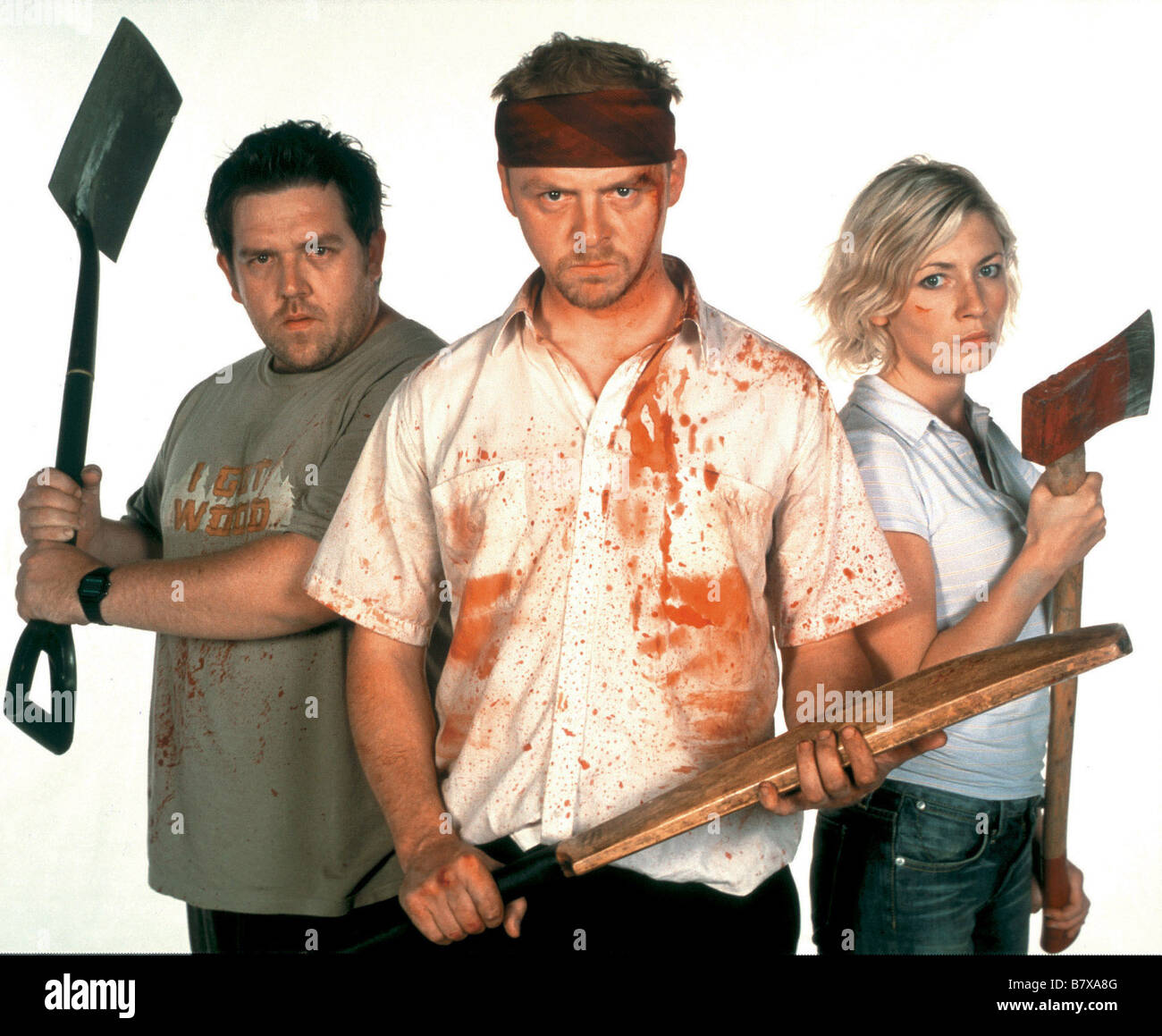 Shaun of the Dead Shaun der Toten Jahr: 2004-UK, Nick Frost Simon Pegg, Kate Ashfield Regie: Edgar Wright Stockfoto