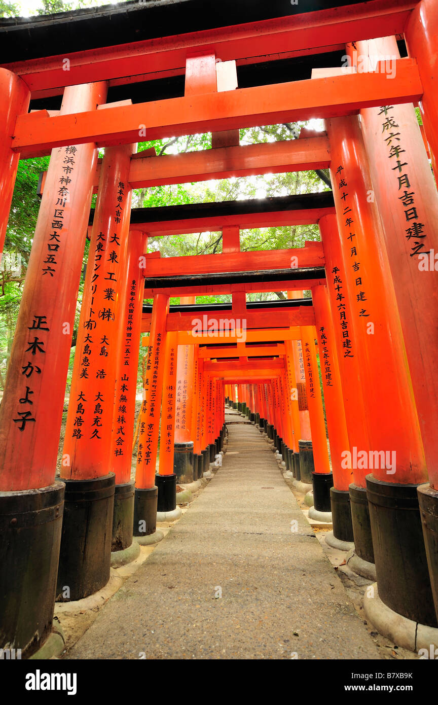 Fushimi Inari-Taisha, Kyoto, Japan Stockfoto