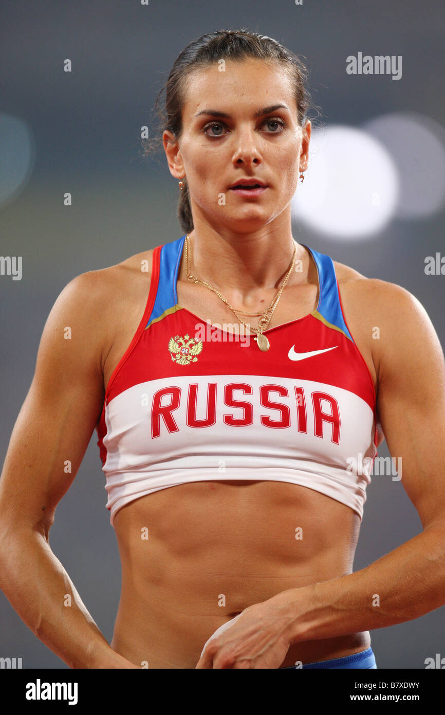 Yelena Isinbayeva RUS 18. August 2008 Leichtathletik 2008 Beijing