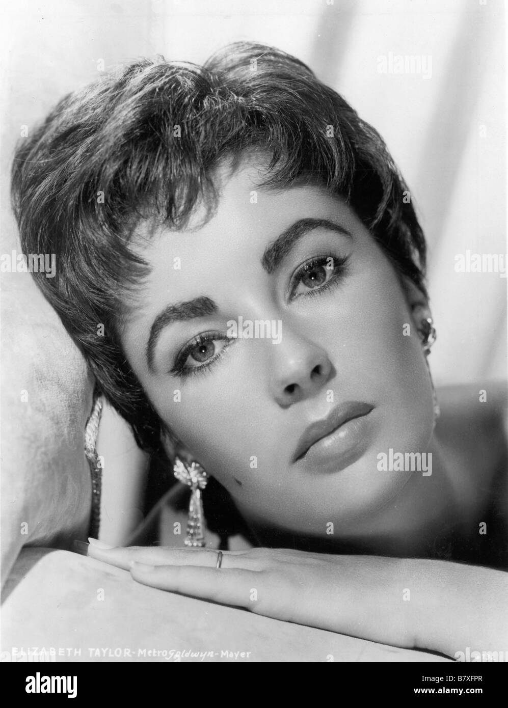 Elizabeth Taylor (Liz Taylor) 1954 Stockfoto