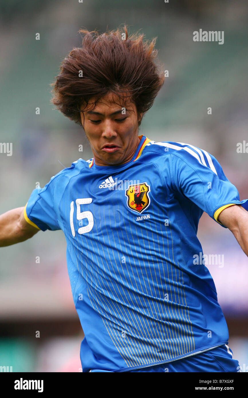 Yoichiro Kakitani JPN 15. September 2008 Fußball Sendai Cup internationale Jugendfußballturnier 2008 zwischen U-19 Japan 3 0 Stockfoto