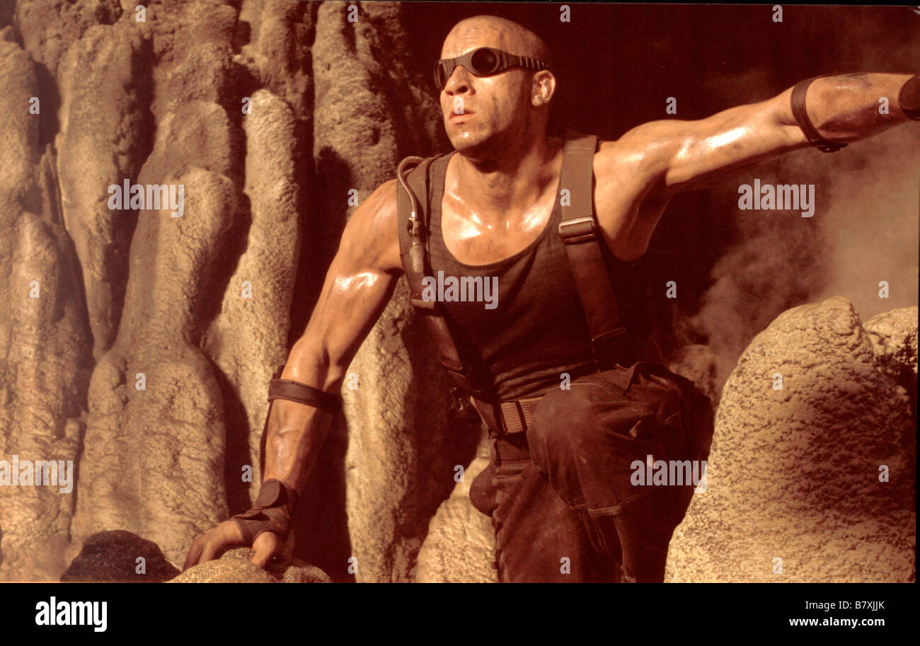Die Chroniken von Riddick Jahr: 2004 Regie: David Twohy Vin Diesel Stockfoto