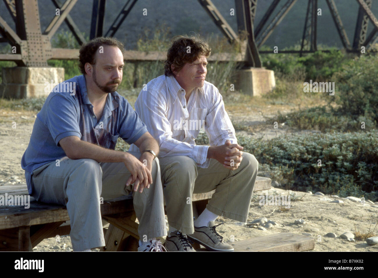 Seitwärts seitlich Jahr: 2004 USA / Ungarn Paul Giamatti, Thomas Haden Church Regie: Alexander Payne Stockfoto