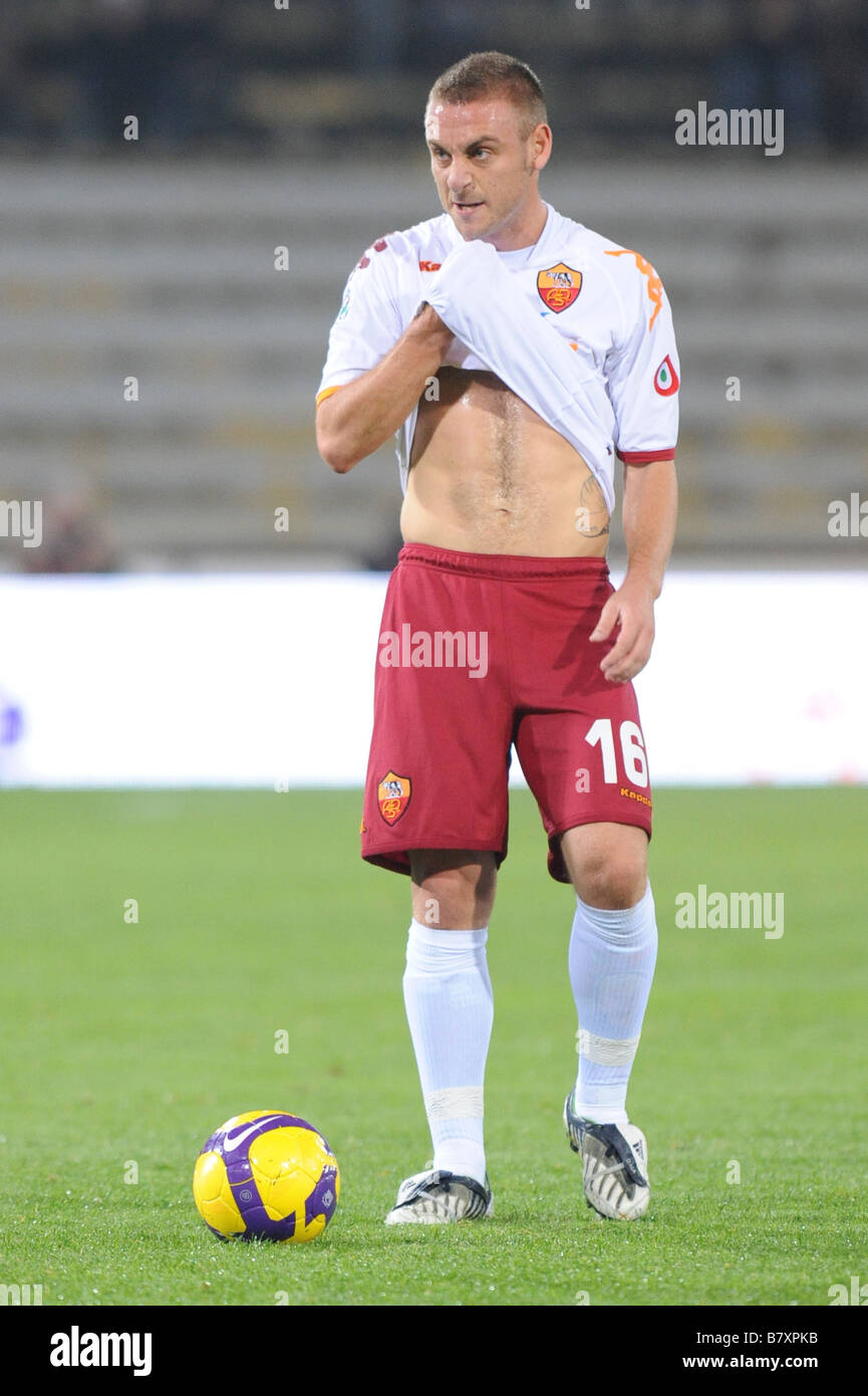 Daniele De Rossi Roma 8. Dezember 2008 Fussball Serie A 2008 2009 Bologna Vs Juventus 1 1 Italien Bologna Dall Ara Stadium Stockfoto