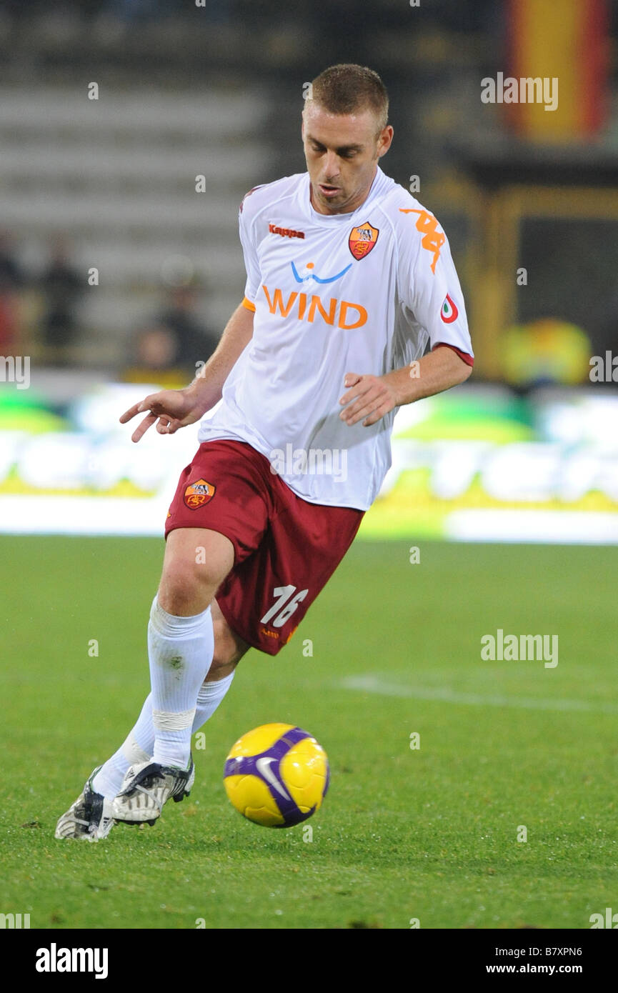 Daniele De Rossi Roma 8. Dezember 2008 Fussball Serie A 2008 2009 Bologna Vs Juventus 1 1 Italien Bologna Dall Ara Stadium Stockfoto