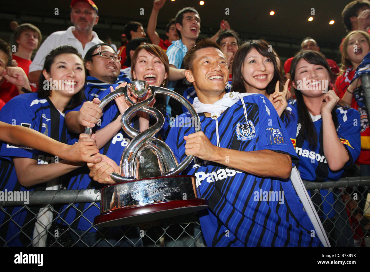 Ryuji Bando Gamba 12. November 2008 Fußball AFC Championsleague 2008 2. Schlussetappe match zwischen Adelaide United FC 0 2 Gamba Osaka am Hindmarsh Stadium Adelaide Australien Foto von Daiju Kitamura AFLO SPORT 1045 Stockfoto