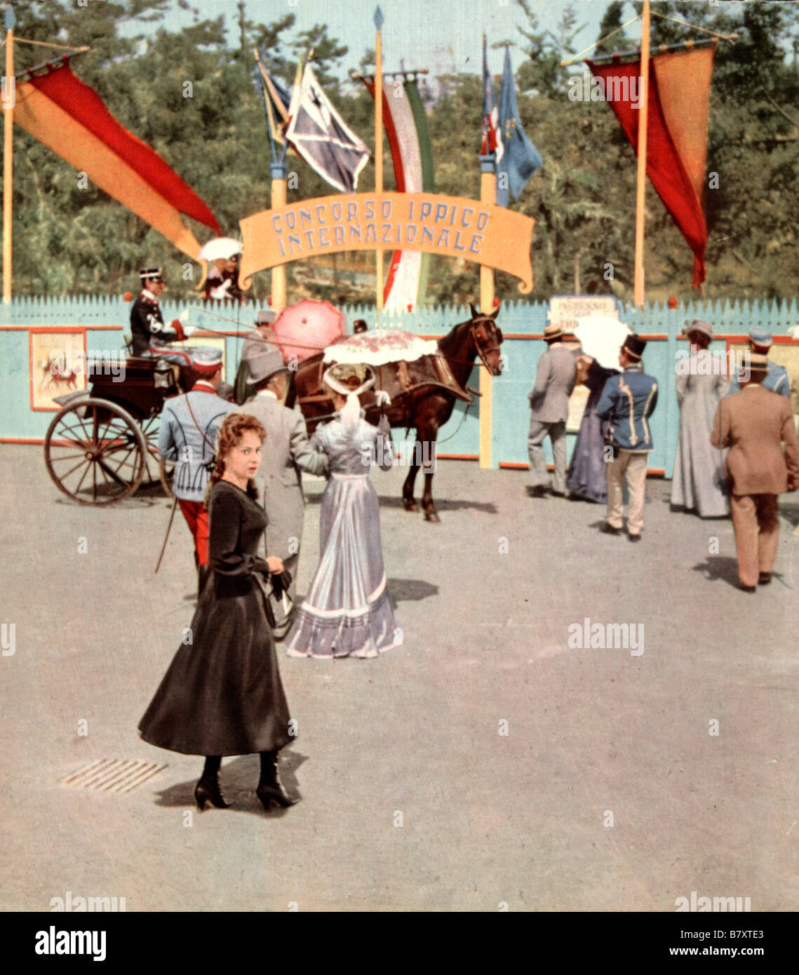 La Donna più Bella del mondo Der weltweit schönsten Frau Jahr: 1955 - Italien Gina Lollobrigida Regie: Robert Z. Leonard Stockfoto