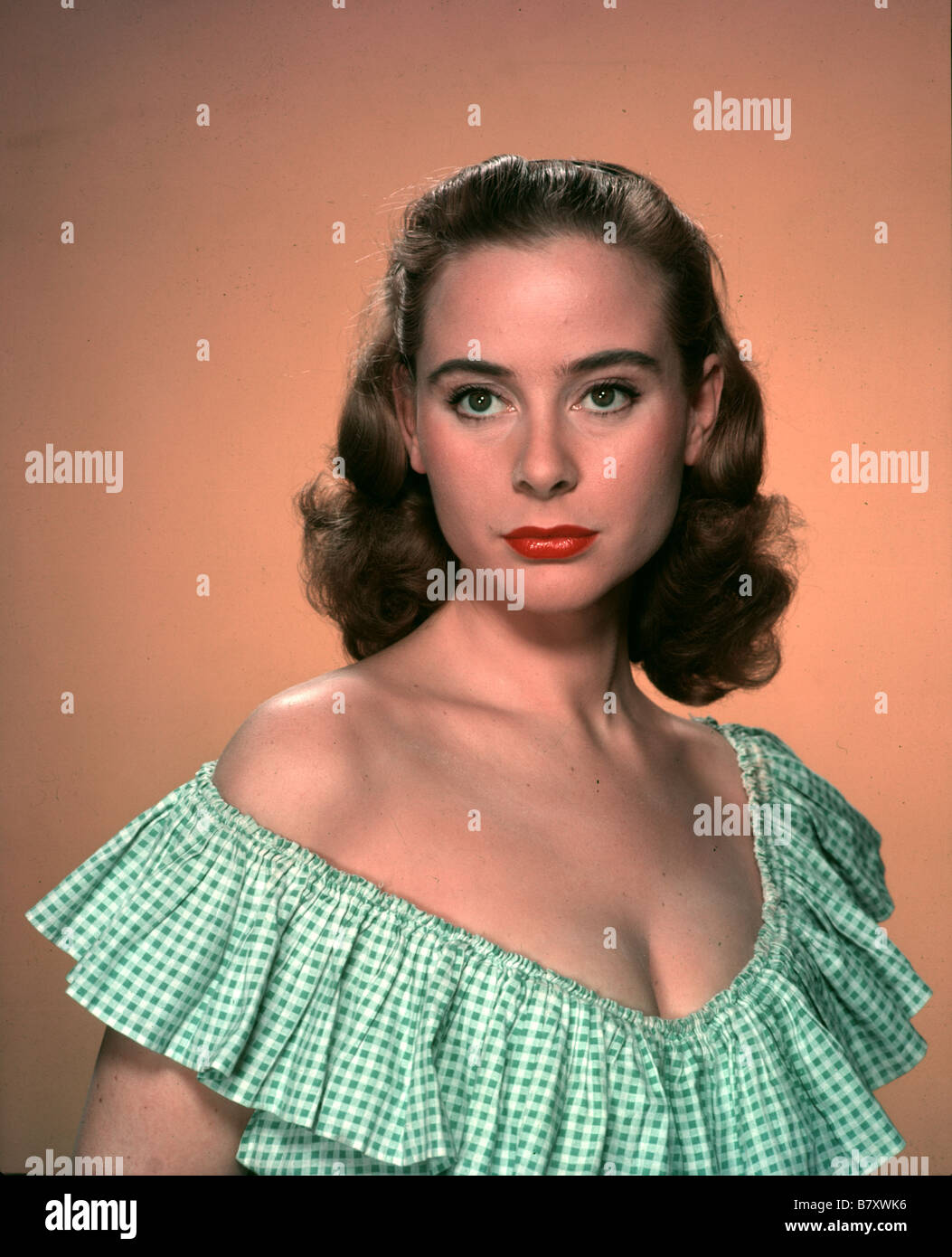 Geneviève Geneviève Page Geneviève Seite Stockfoto