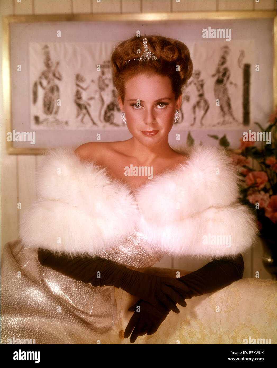 Geneviève Geneviève Page Geneviève Seite Stockfoto