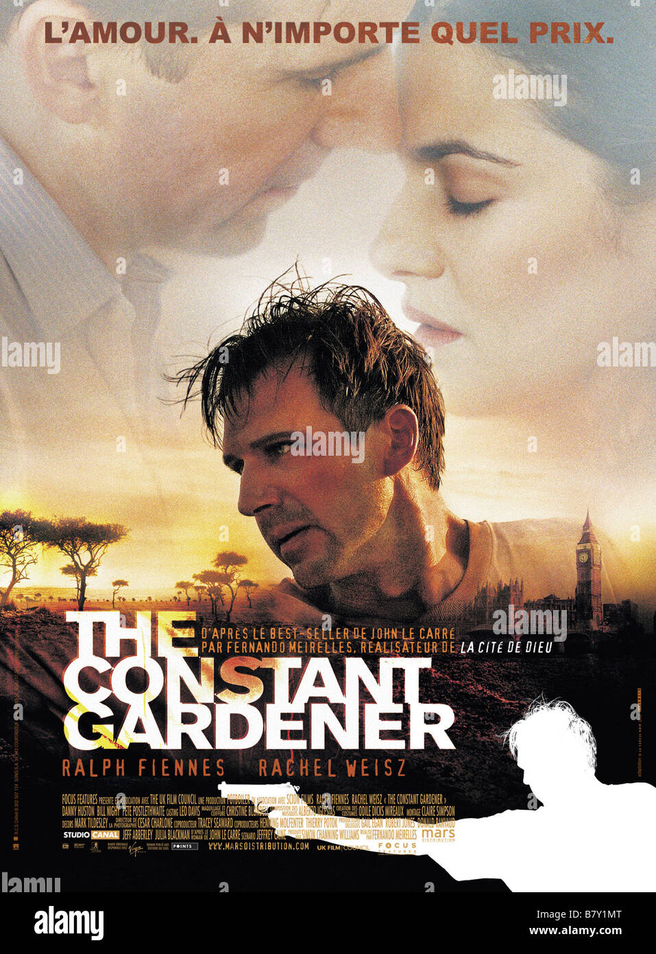Der ewige Gärtner Jahr 2005UK Affiche/Poster Ralph Fiennes Regie