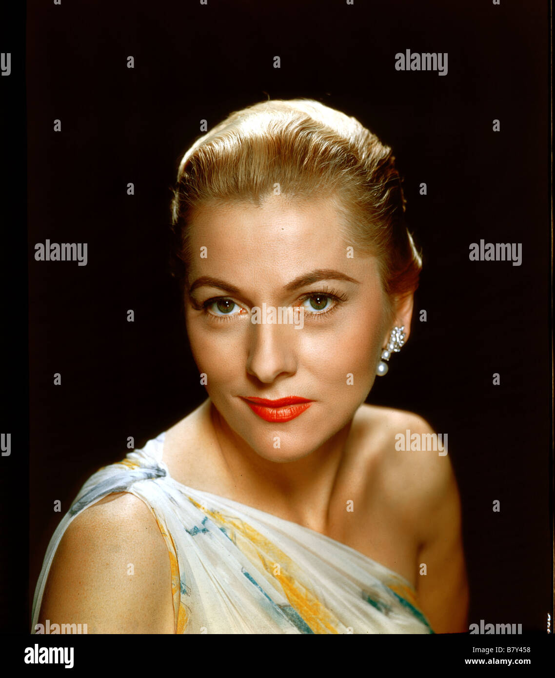 Joan Fontaine Joan Fontaine Joan Fontaine Actrice Américaine geb. En 1917 Stockfoto