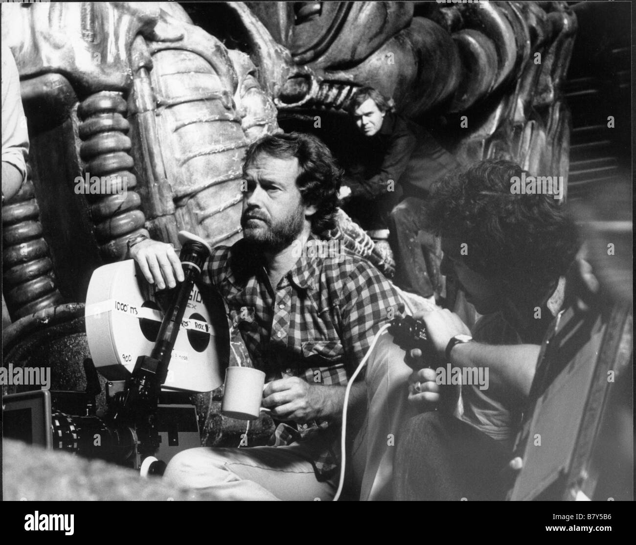 Alien Jahr: USA/Großbritannien 1979 Regie: Ridley Scott Ridley Scott Shooting Bild Stockfoto