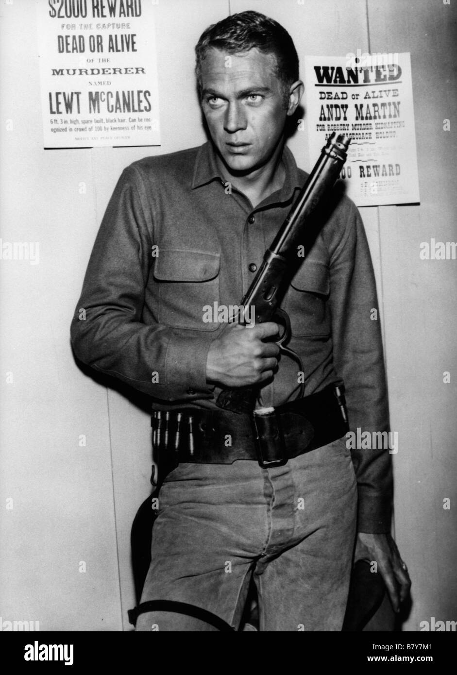 Gesucht: tot oder lebendig TV-Serie 1958-1961 USA Regie: George Blair Thomas Carr Steve McQueen Stockfoto