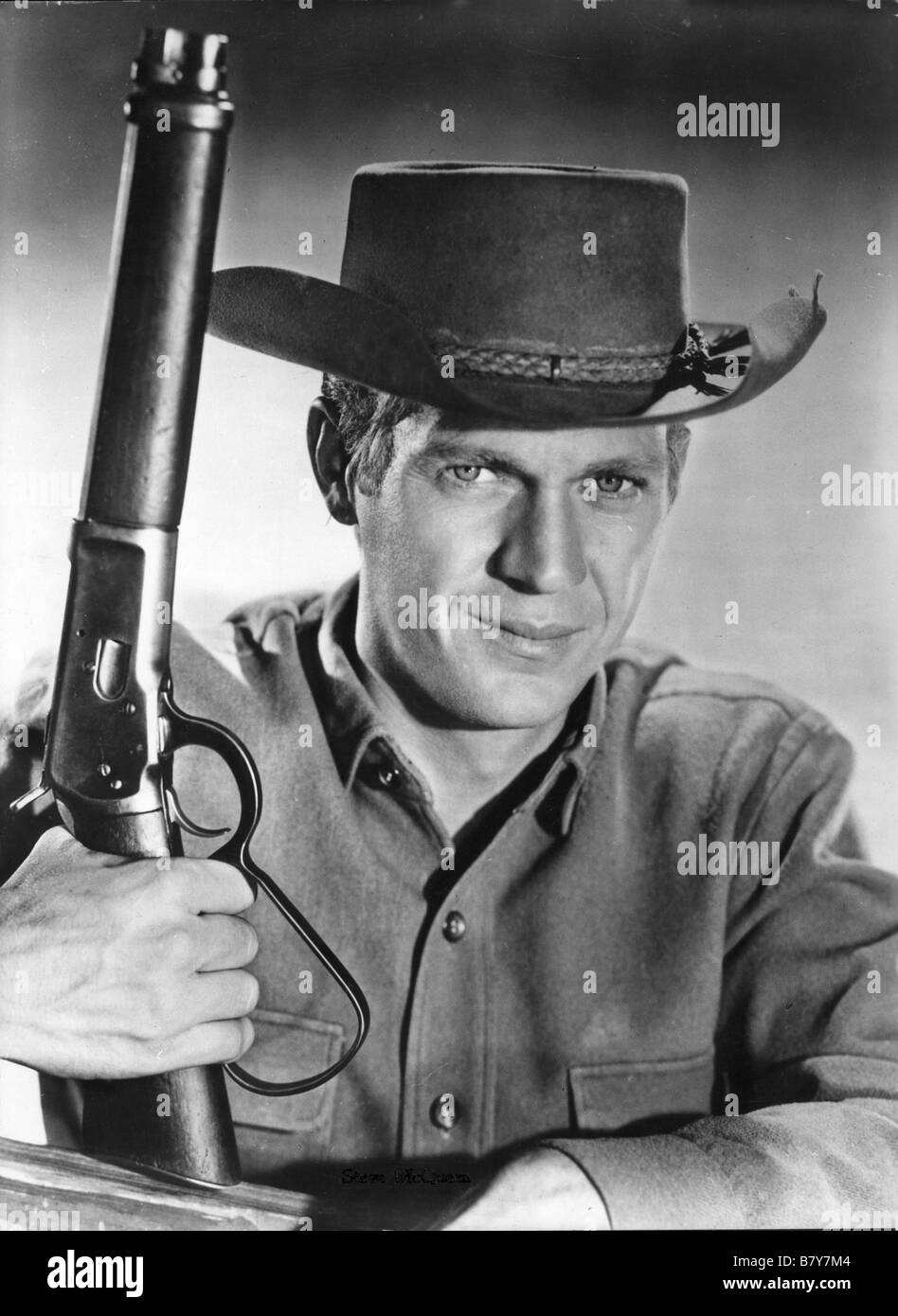Gesucht: tot oder lebendig TV-Serie 1958-1961 USA Regie: George Blair Thomas Carr Steve McQueen Stockfoto