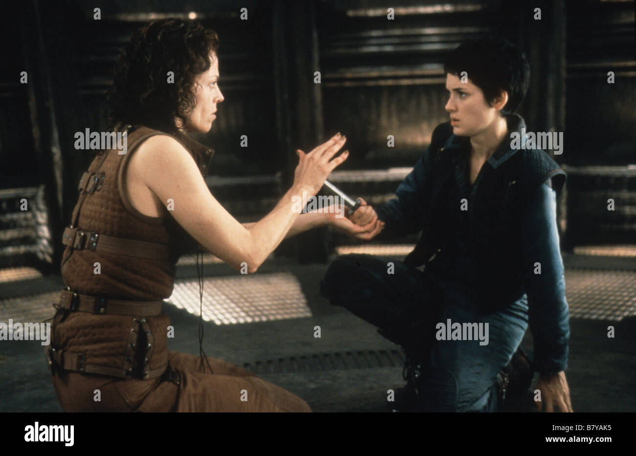 Alien Resurrection Jahr: USA/Großbritannien 1997 Regie: Jean-Pierre Jeunet Sigourney Weaver, Winona Ryder Stockfoto