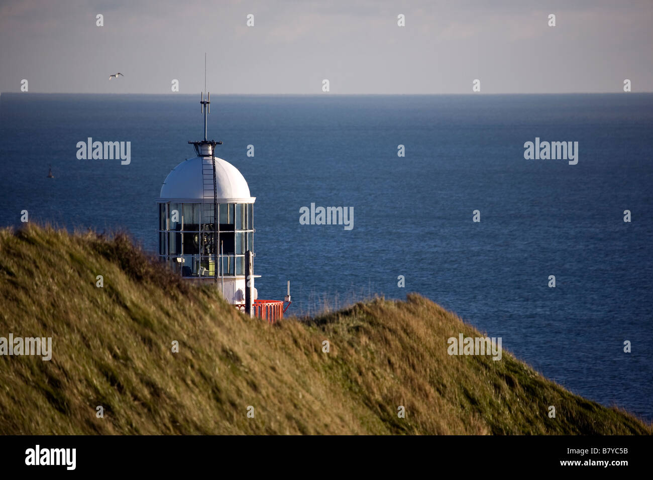 Die Baily Lighthouse Howth Head Dublin ein Leuchtturm hier seit 1667 heutigen Turm, entworfen von George Halpin stattgefunden hat Stockfoto