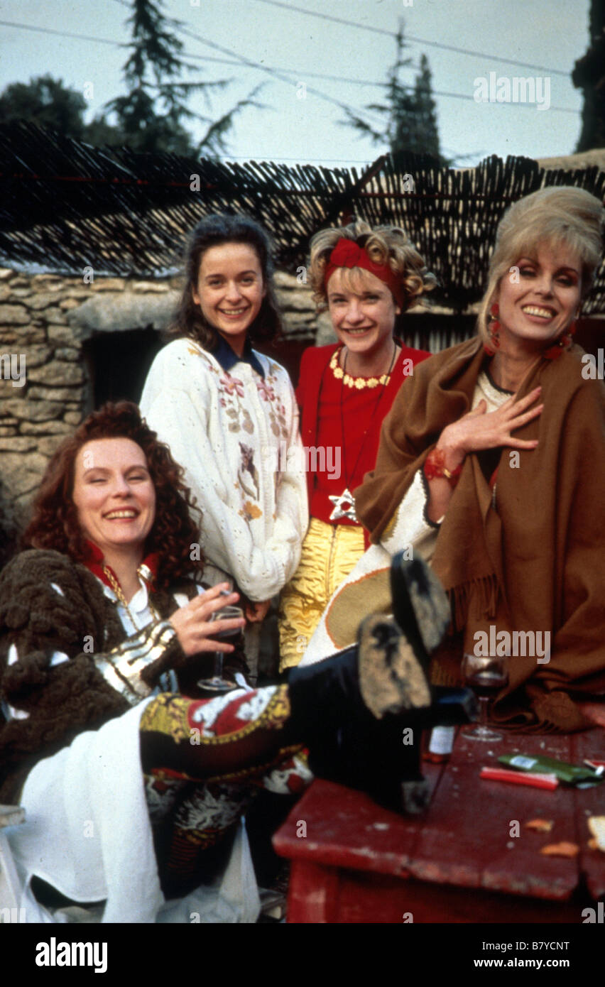 Absolut fantastische TV-Serie 1992-2004 GROSSBRITANNIEN Regie: Tristram Shapeero, Bob Spiers Jennifer Saunders Joanna Lumley Julia Sawalha Jane Horrocks Stockfoto