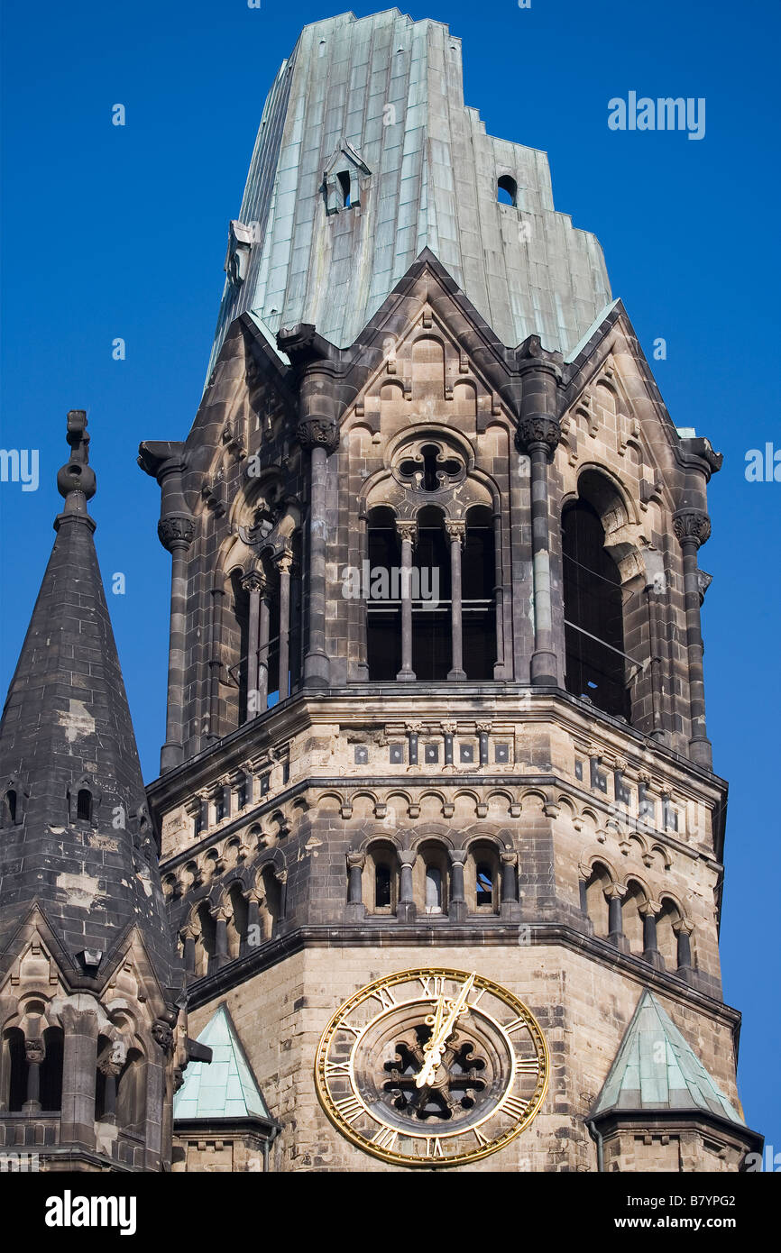 Kaiser Wilhelm Gedachtnis Kirche, Berlin, Deutschland Stockfoto
