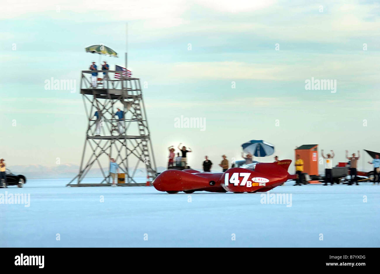 Die weltweit schnellsten indischen Jahr: 2005 - Neuseeland/USA Salt Flats Wettbewerb Regie: Roger Donaldson Stockfoto