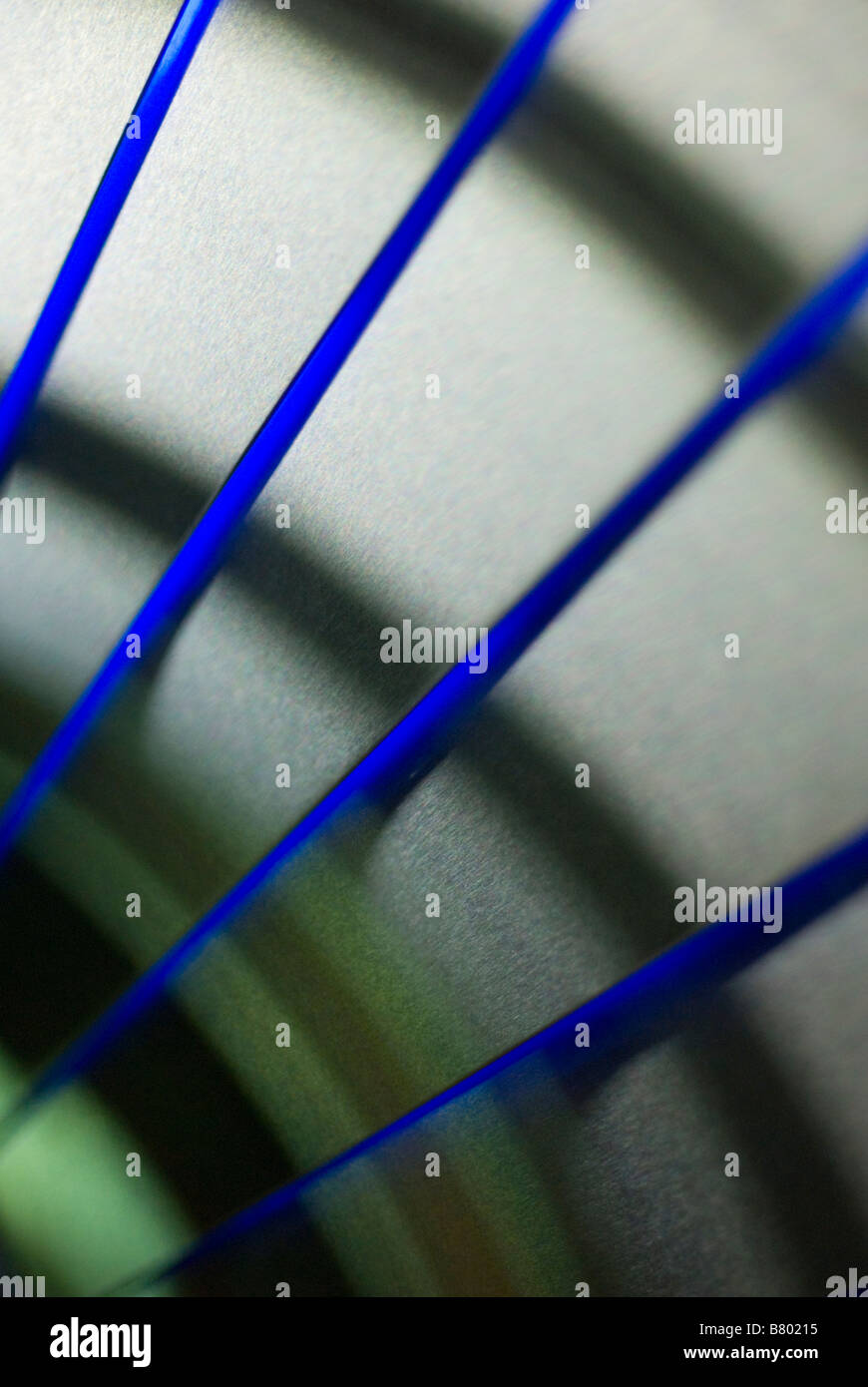 abstrakte blaue Linien Stockfoto