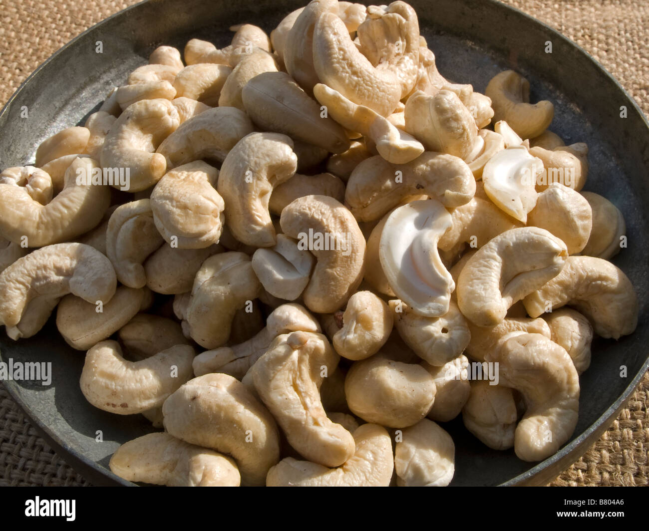 Anacardium Occidentale Cashewnüsse geröstet Stockfoto