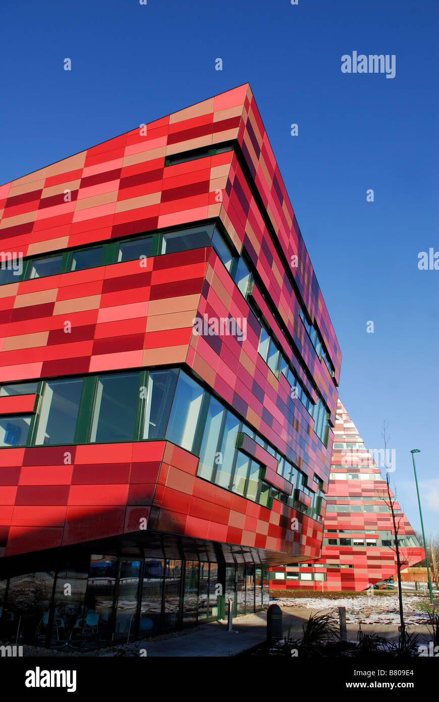 Jubilee Campus Nottingham(amenities building and international house). Stockfoto