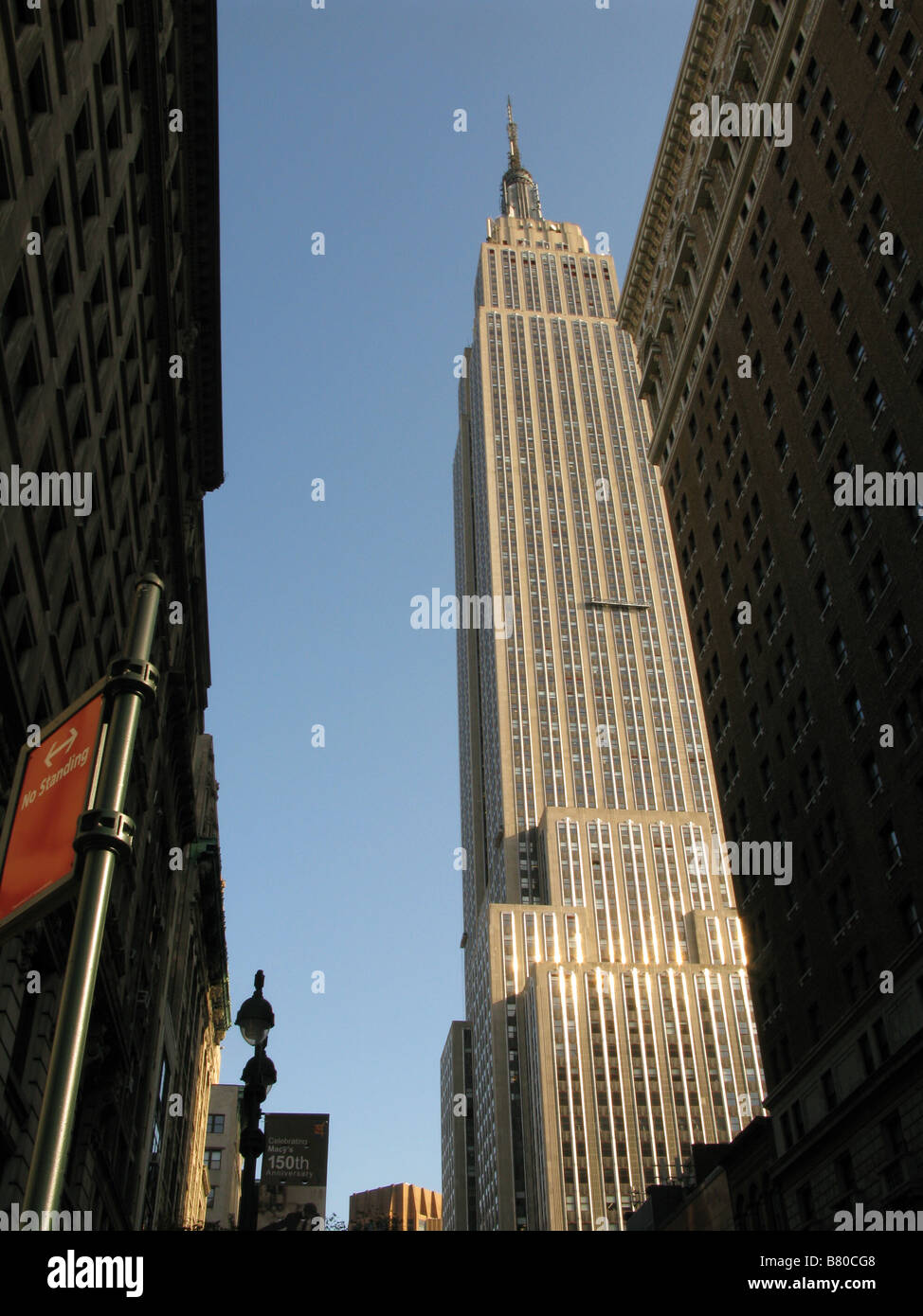 Empire State Building in Manhattan, New York, USA Stockfoto